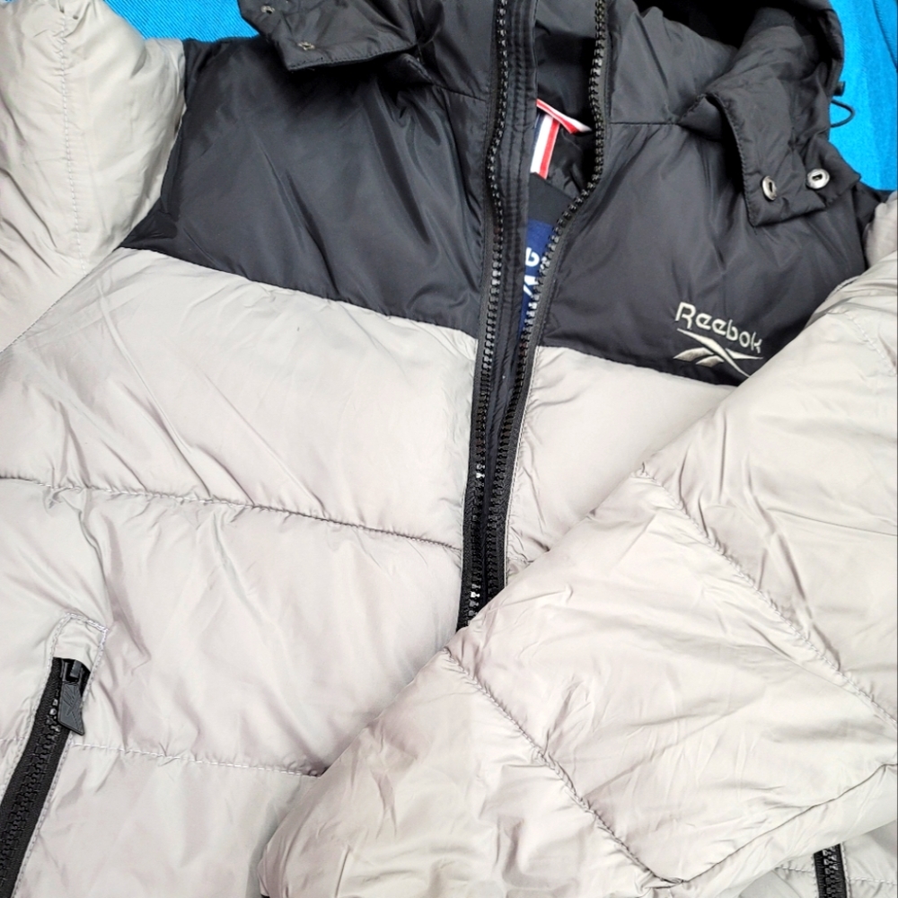 Reebok mens puffer coat
